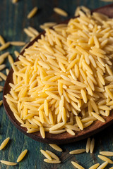 Raw Organic Orzo Pasta