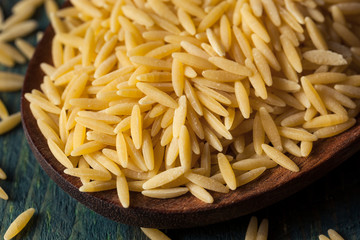 Raw Organic Orzo Pasta