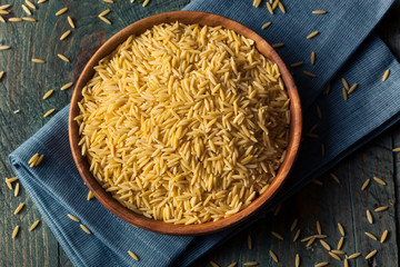 Raw Organic Orzo Pasta