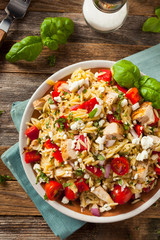 Homemade Chicken Orzo Salad