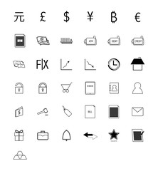 Finance/Business Essential Icon