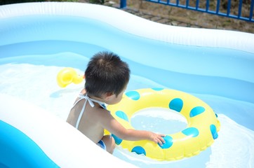水遊び