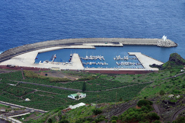 Garachico  marina, Tenerife, Spain