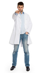 Fototapeta premium Male doctor, concept of healthcare and medicine