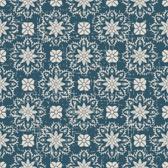 Seamless worn out vintage background 331_vintage cross flower kaleidoscope
