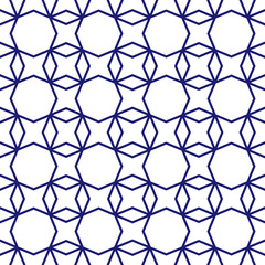 Fototapeta premium Seamless pattern with geometric shapes in art deco style. Suitable for wall design, fabrics, packaging.