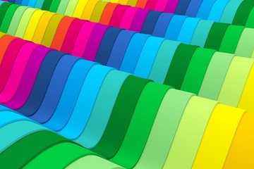 abstract colorful background 3d illustration