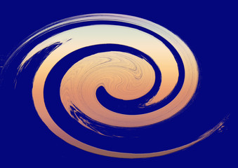 Brushed paint texture