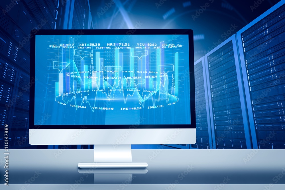 Poster composite image of computer screen
