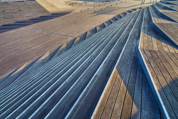 Osanbashi Pier in Yokohama, Japan