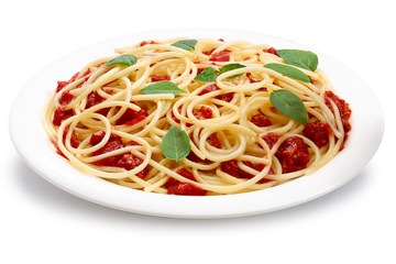 Spaghetti with bolognese sauce