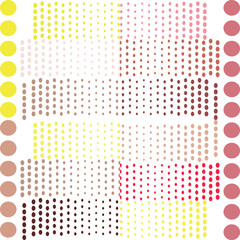 seamless dots patterns for background