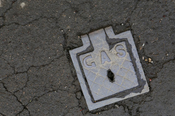 Small Square Metal Gas Sewer Cover