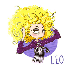 Horoscope. Zodiac signs-Leo