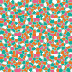 Seamless decorative vector background with abstract stains. Print. Cloth design, wallpaper.