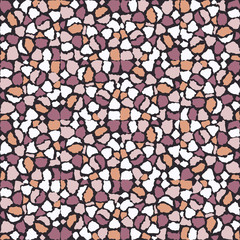 Seamless decorative vector background with abstract stains. Print. Cloth design, wallpaper.