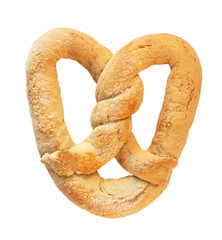 Wheat flour pretzel