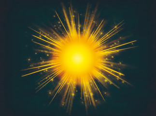 Fototapeta premium Explosión