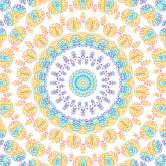 Abstract color pattern