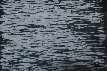 Closeup texture of rustic rough gray wooden fence