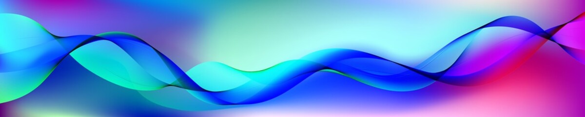 beautiful abstract wave. Baner