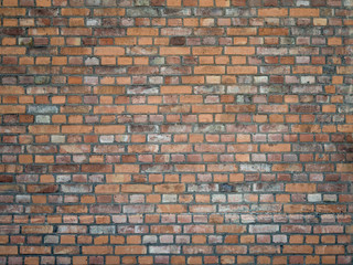 Naklejka premium Mur z cegły