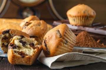 Holiday breakfast with pastry