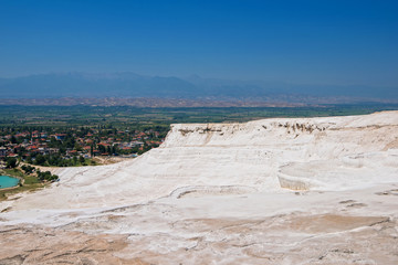 Panoramic view of Pammukale