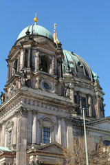 Fototapeta na wymiar closeup of Berlin Cathedral, Germany