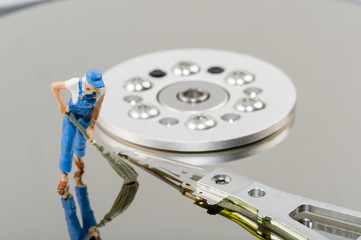 HDD Festplatte Bereinigung Service