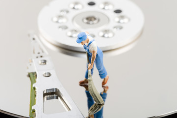 HDD Festplatte Bereinigung Service