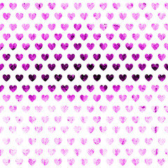 Abstract background with hearts.