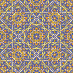 Seamless pattern. Decorative pattern in beautiful colors. Vector illustration