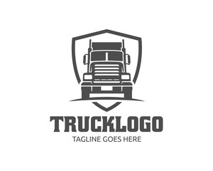 Truck Logo, cargo logo, delivery cargo trucks, Logistic logo