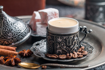  coffee and turkish delight 