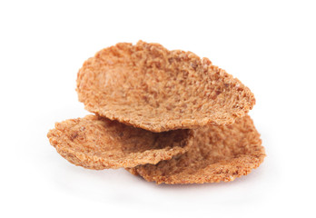Buckwheat-wheat flakes macro