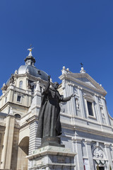 Church Santa Maria la Real de La Almudena in Madrid