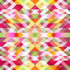 Abstract seamless background with geometric pattern, vector.