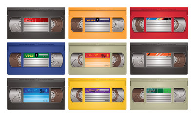 Video Cassette Tapes