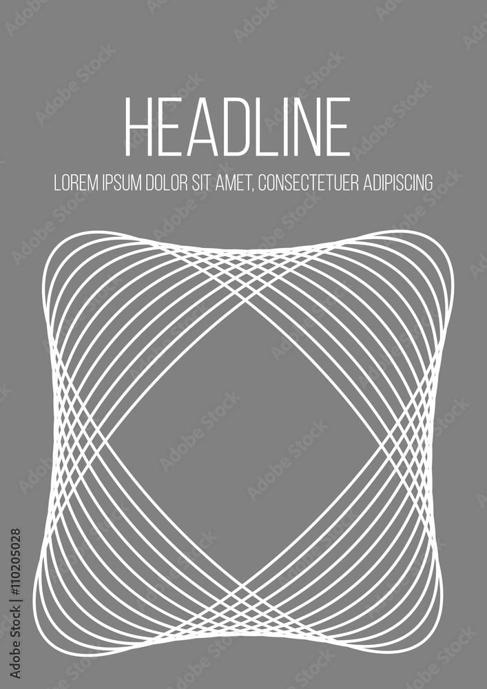 Aufkleber eps 10 vector illustration. abstract background with geometric design elements. vector design style 