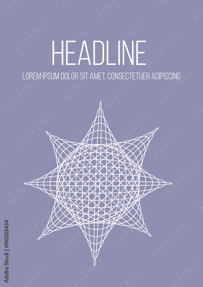 Aufkleber eps 10 vector illustration. abstract background with geometric design elements. vector design style 