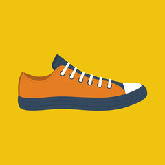 Sneakers men, vector