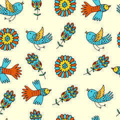 background with birds