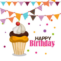 happy birthday design 