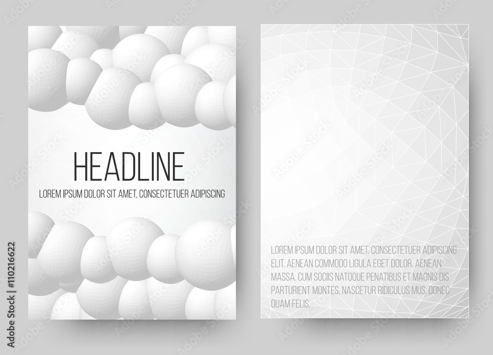 Aufkleber eps 10 vector illustration. abstract 3d background with geometric design elements. vector design sty
