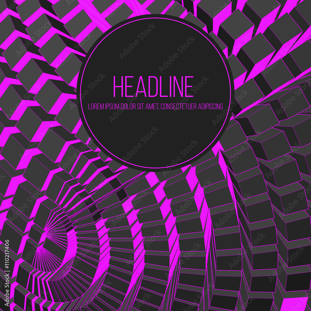 Poster abstract creative concept vector background of geometric shapes from triangular faces. polygonal des