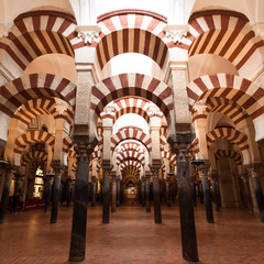 Fototapeta premium UNESCO World Heritage site of La Mezquita Cathedral, Cordoba, Spain