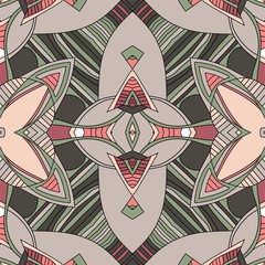 Ornate seamless pattern. Vector illustration.