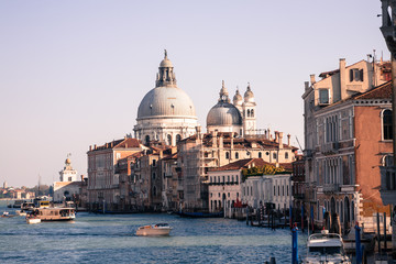 Fototapeta na wymiar Grand Canal retro, Venice