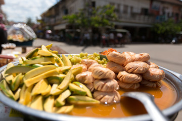 local fruits in marinade